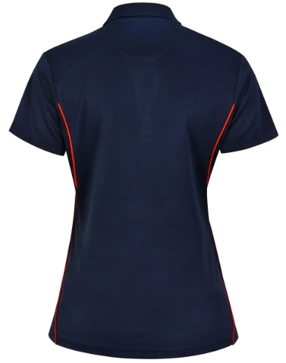 Picture of Winning Spirit, Ladies Sustainable Contrast SS Polo